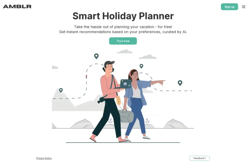  AMBLR – AI Travel Planner