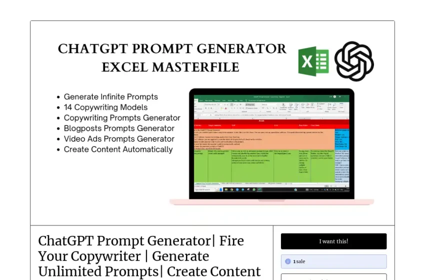  ChatGPT Copywriting Prompts Generator