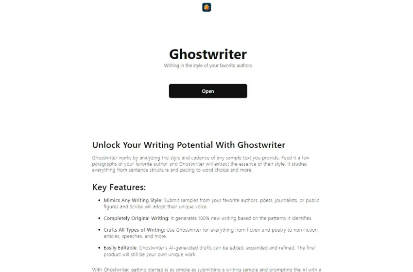  Ghostwriter by YouAI