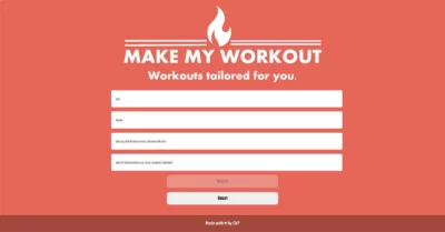  Make My Workout