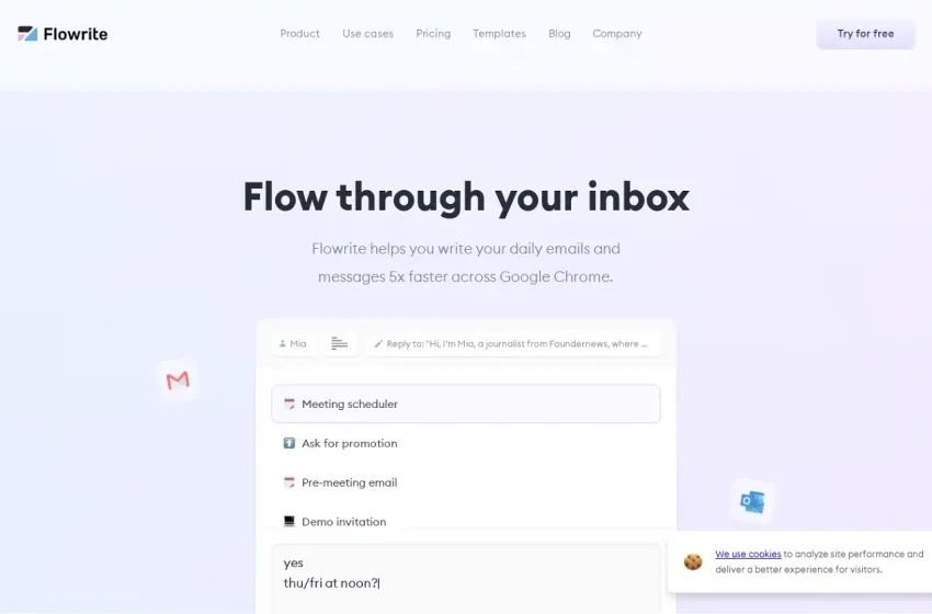  Flowrite: O Assistente de E-mail que Você Precisava!