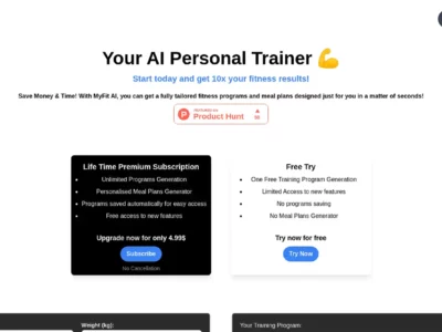  Myfit-AI