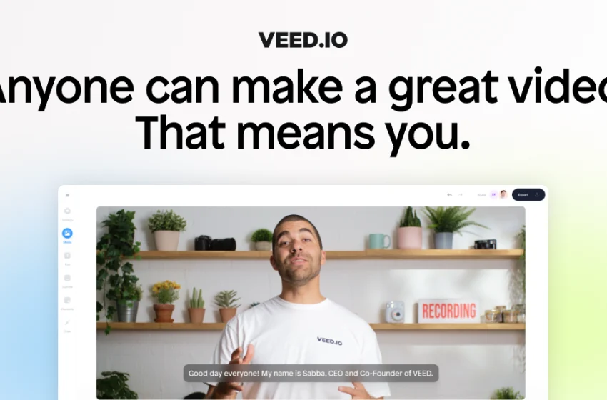  VEED: A Plataforma Online de Edição de Vídeos para Criatividade Profissional.