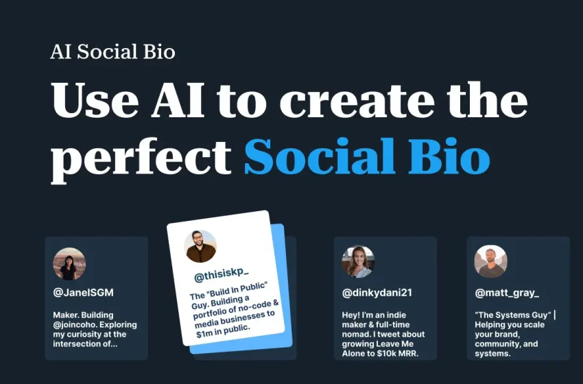  AI Social Bio