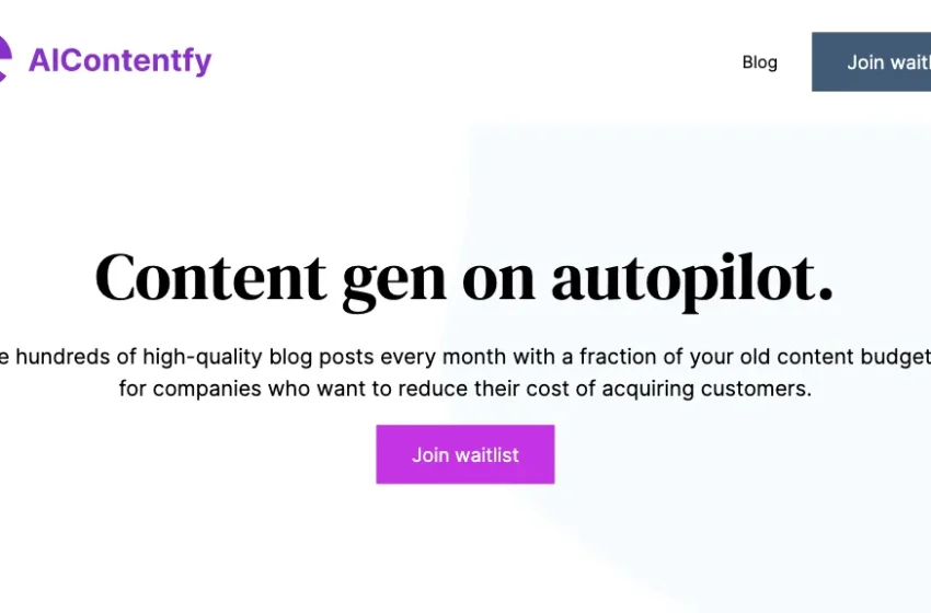  AIcontentfy