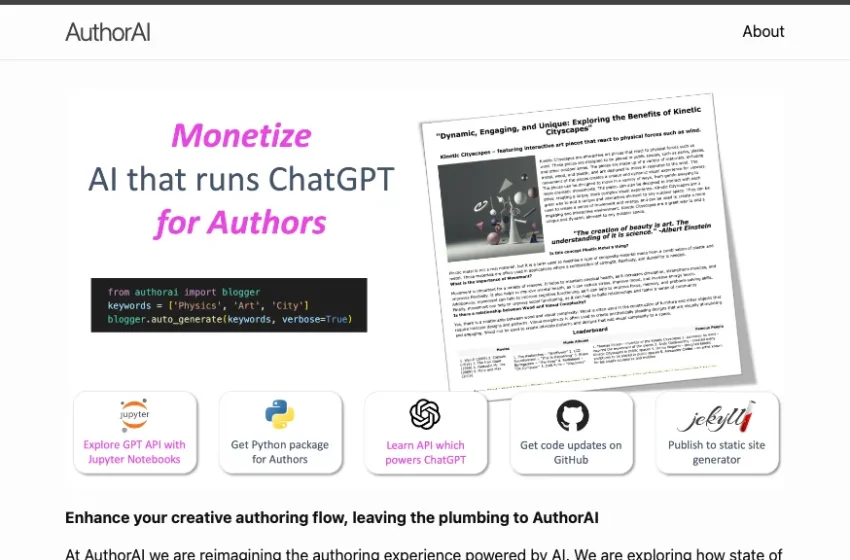  AuthorAI