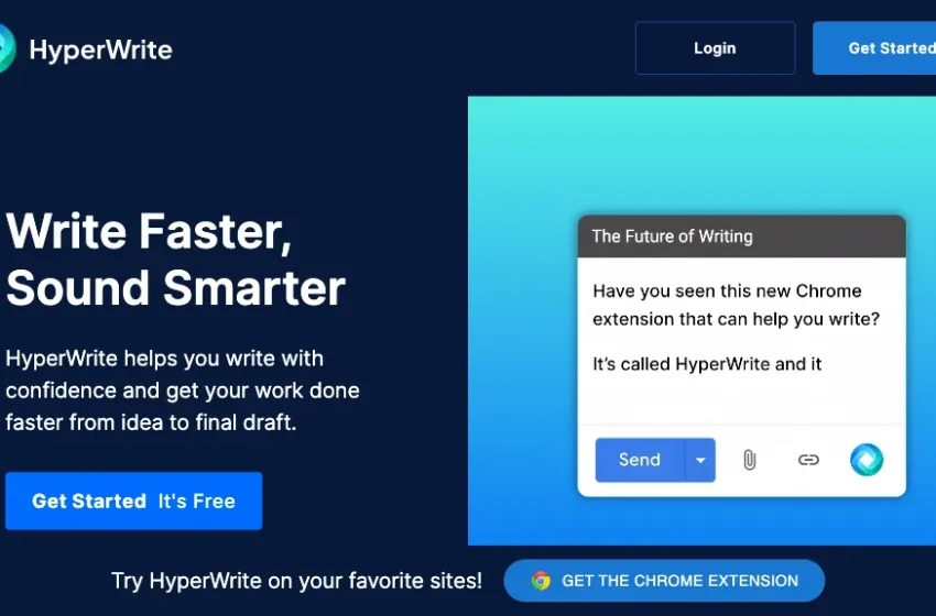  hyperwriteai: Ferramenta de escrita baseada em IA