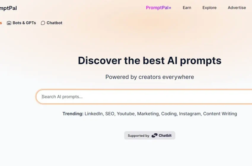  PromptPal: A Ferramenta de IA para Maximizar seu Trabalho